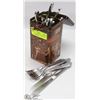 Image 1 : KNORK  STAINLESS STEEL SET 0F 17  PIECE FLATWARE