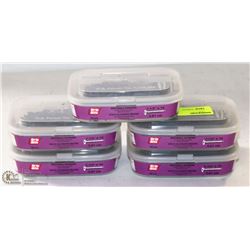 LOT OF 5 BOXES GRIPRITE DRYWALL SCREWS, 1-1/2" X10