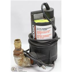 RIDGID SUBMERSIBLE PUMP