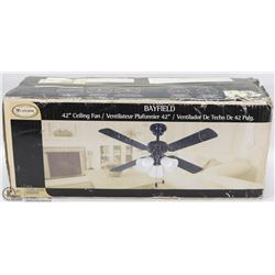 NEW 42" CEILING FAN