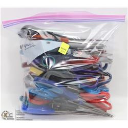 BAG OF ASSORTED SCISSORS