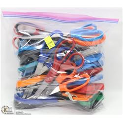 BAG OF ASSORTED SCISSORS