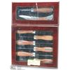 Image 1 : VINTAGE 8 PIECE TOOL SET IN WOOD CASE