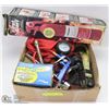 Image 1 : FLAT OF ASSORTED SHOP SUPPLIES & TOOLS