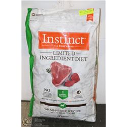 INSTINCT LIMITED INGREDIENT 20LBS DOG FOOD