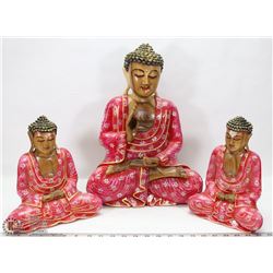 3 PIECE ESTATE SET OF ASIAN DECOR