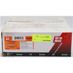 CASE OF FLOORING SCREWS 2-1/2" X 8