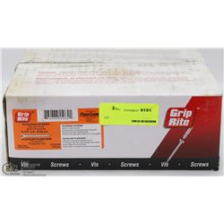CASE OF FLOORING SCREWS 2-1/2" X 8