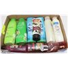 Image 1 : TRAY OF SHAMPOO, SHOWER GEL AND MORE