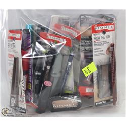 BAG OF ASSORTED RIMMEL MAKEUP