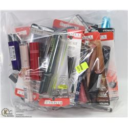 BAG OF ASSORTED RIMMEL MAKEUP