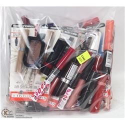 BAG OF ASSORTED RIMMEL MAKEUP