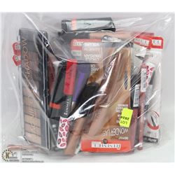 BAG OF ASSORTED RIMMEL MAKEUP
