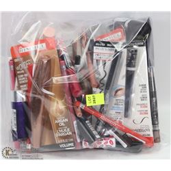 BAG OF ASSORTED RIMMEL MAKEUP