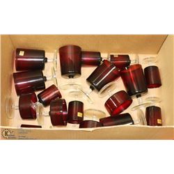 ESTATE COLLECTION OF LUMINARC FRANCE GLASS