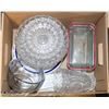 Image 1 : ESTATE BOX OF ASSORTED GLASSWARE
