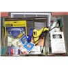 Image 1 : FLAT OF MISC INCL ROPE, VENTS, MASK AND MORE.