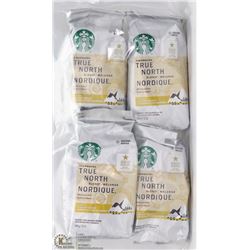 4 PACKS OF STARBUCKS COFFEE