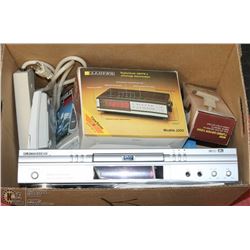 ESTATE BOX OF ELECTRONICS INCLUDING DVD PLAYER