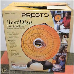 PRESTO HEAT DISH AN D FOOT LIGHT
