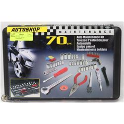 AUTOSHOP 70PC AUTO MAINTENANCE KIT
