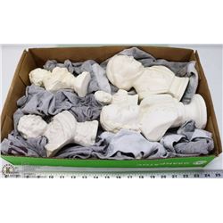 5 ASSORTED CERAMIC AND PORCELAIN BUSTS