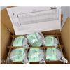 Image 1 : CASE OF 6 NIOSH CANISTERS FOR RESPIRATORS