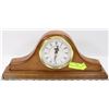 Image 1 : DUMAI MANTLE WOOD CLOCK.