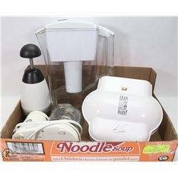 FLAT WITH GEORGE FOREMAN GRILL, BRITA, MINI FOOD