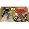 Image 1 : FLAT OF ASSORTED MASQUERADE MASKS