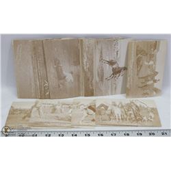 LOT OF 24 POSTCARDS - 1912 FIRST CALGARY STAMPEDE