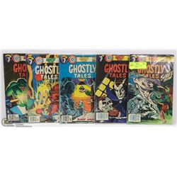 LOT OF 5 VINTAGE 1970-80'S CHARLTON COMICS