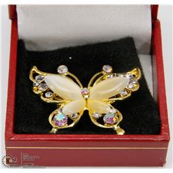 ESTATE BUTTERFLY BROOCH