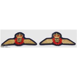 PAIR OF RCMP BADGES