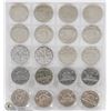 Image 1 : CANADIAN 20 NICKEL COLLECTION DATES RANGE FROM