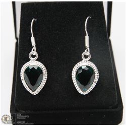 #60-CHROME DIOPSIDE GEMSTONE EARRINGS