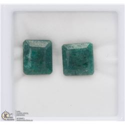 #6-NATURAL GREEN EMERALD LOOSE GEMSTONE 12.5CT