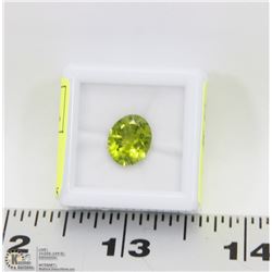 #3-NATURAL GREEN PERIDOT 4CT