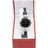 Image 1 : #4) KEZZI LADIES BLACK STRAP WATCH