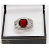 Image 1 : RED FASHION WOMEN WEDDING STYLE RING
