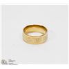 Image 1 : MENS WEDDING STYLE BAND RING SZ 9