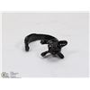 Image 1 : NEW BLACK PUG LOOKING DOGGY RING. JEWELRY