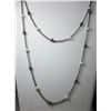 Image 1 : 18 - DOUBLE SILVER TONE CHAIN