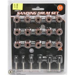 NEW 51PC SANDING DRUM SET