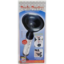 NEW DRAIN BUSTER POWERFUL MULTI-DRAIN PLUNGER