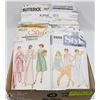 Image 1 : FLAT VINTAGE SEWING PATTERNS