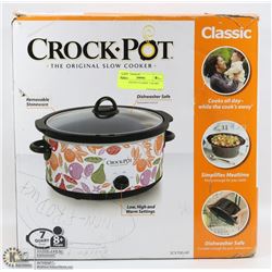 #41-CROCK POT CLASSIC 7 QUART