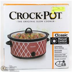 #40-CROCK POT CLASSIC 7 QUART