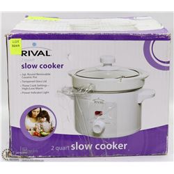 #57-RIVAL 2 QUART SLOW COOKER