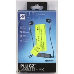 IFROGZ PLUGZ WIRELESS+MIC EARPHONES